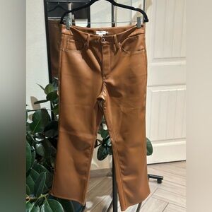 Good American leather pants